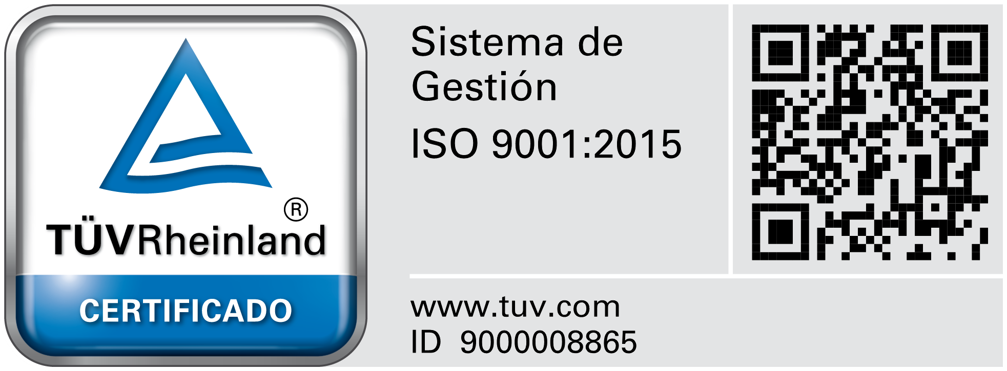 Certificado ISO 9001:2015 - Miniatura